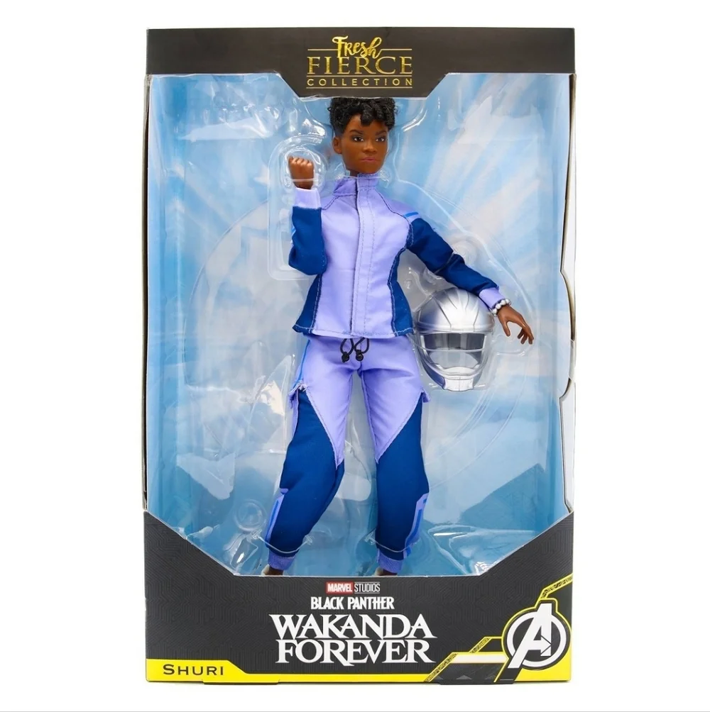 Marvel Black Panther Wakanda Forever Shuri Fashion Doll NIB